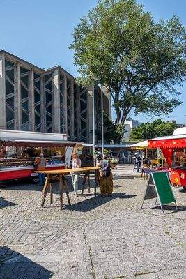 Wochenmarkt in der Nachbarschaft