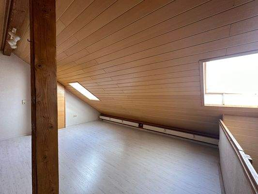 Ausgebautes Dachgeschoss