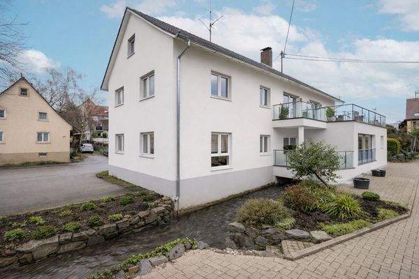 Hinterhaus Visualisierung/ Staging als Wohnhaus