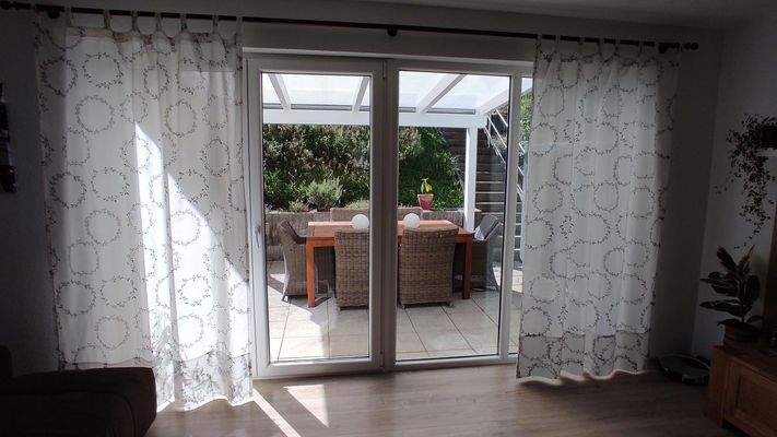 Überdachte Terrasse