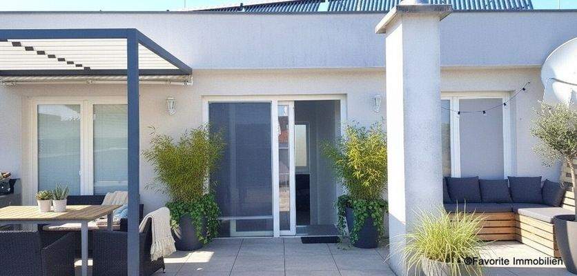 Terrasse KI generiert