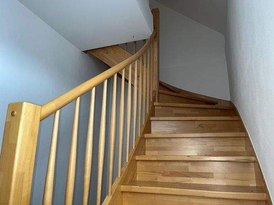 Aufgang zum Dachgeschoss