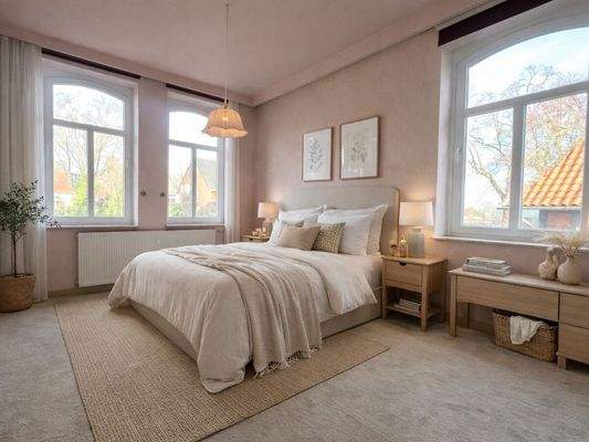 Schlafzimmer visualisiert