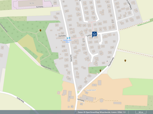 Sackgasse = ruhige Lage