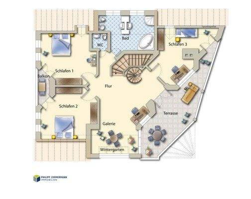 Grundriss Dachgeschoss