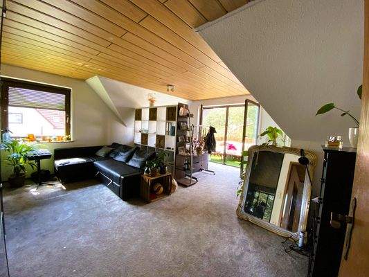 Wohn-/Schlafraum im Dachgeschoss