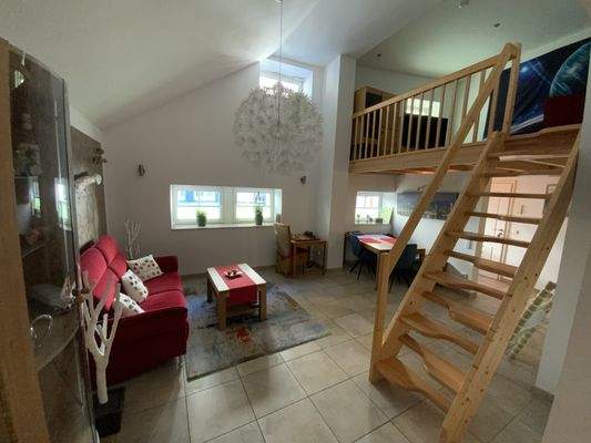 Wohnbereich - offen gestaltet