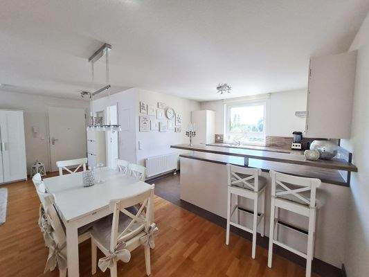 Essbereich und Küche