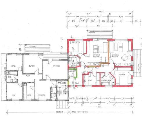 Grundriss Obergeschoss