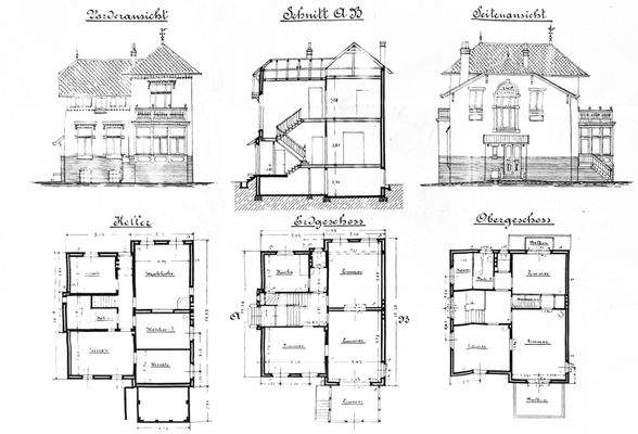 Ursprungspläne von 1907