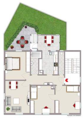 Grundriss Obergeschoss