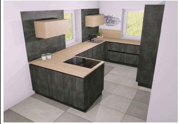 Einbauküche Darstellung