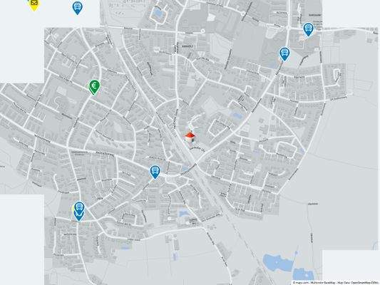 Geolyzer Kartenausschnitt