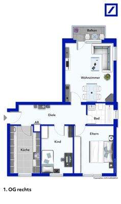 Illustration Grundriss