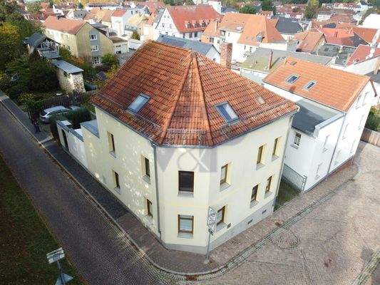 Hinteransicht von oben