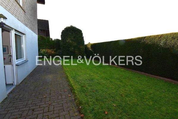 Nicht einsehbarer Garten