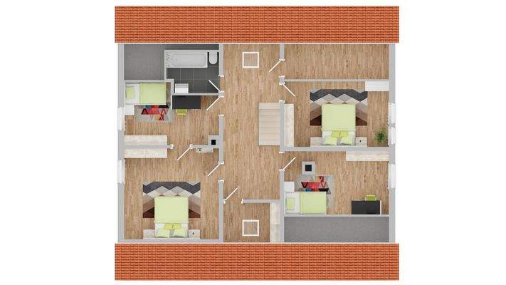 Grundriss 2. Obergeschoss