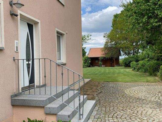 Hauseingang Treppenpodest