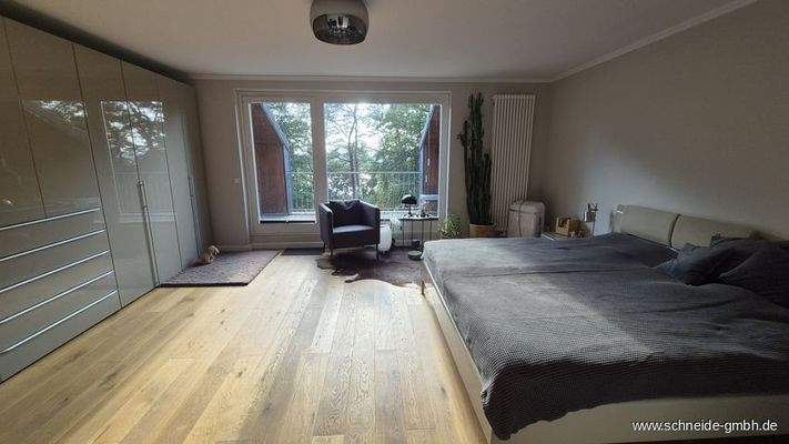 Schlafzimmer im Dachgeschoss