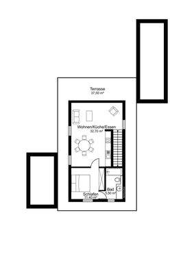 Dachgechoss Wohnung 3