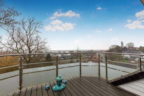 Balkon "Dachstudio" mit Weitblick