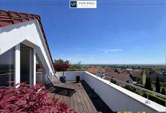 Dachterrasse mit traumhaftem Blick
