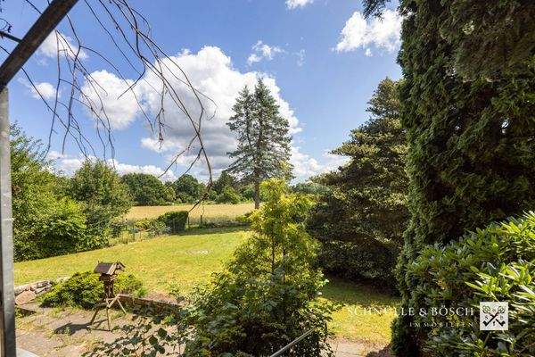 Der Blick in den Garten