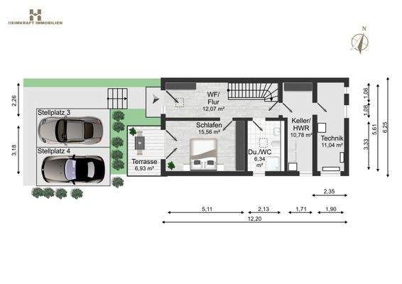 Alpenstr. 18a Grundriss KG