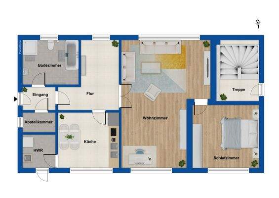 Grundriss Erdgeschoss