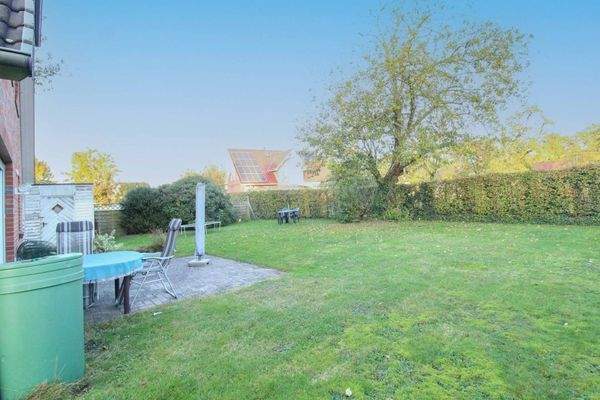 Garten Seitenansicht