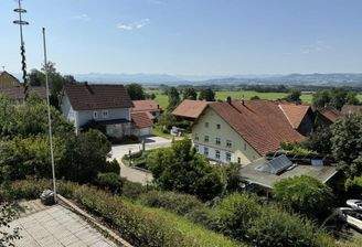 Ausblick vom Balkon im 1. OG