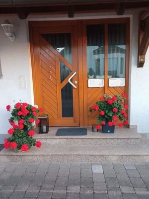 einladender Zugang zum Haus