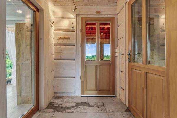 Saunahaus - Eingangsbereich