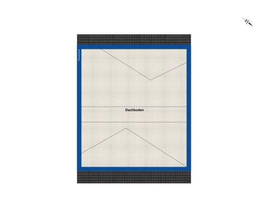 Grundriss Spitzbodden