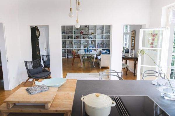 Küche im Obergeschoss