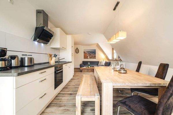 Küche im Obergeschoss