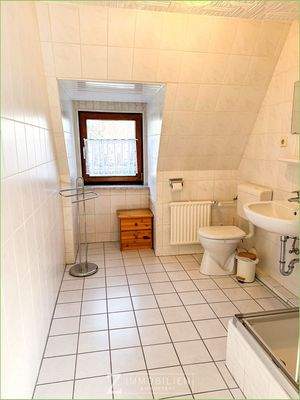 Duschbad im Dachgeschoss