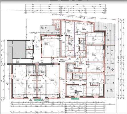 Grundriss Wohnungen 1-6 EG