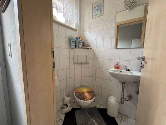 Gäste-WC im Erdgeschoss