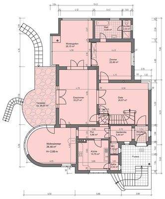 Grundriss - Erdgeschoss