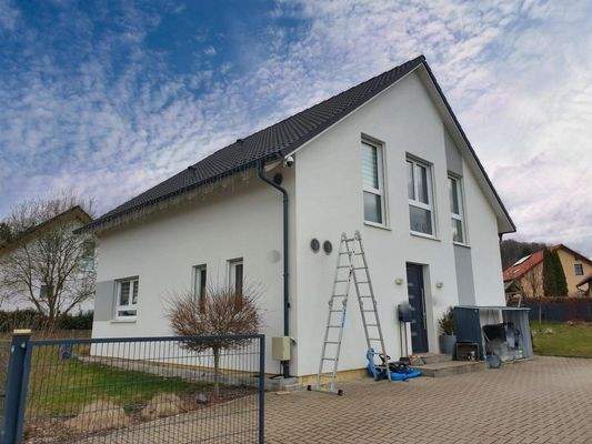 Südfassade Ostgiebel mit Hauseingang