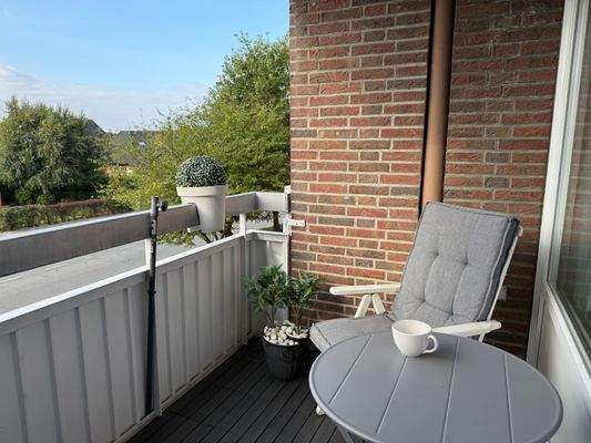 Blick zum Deich | Perlebucht 