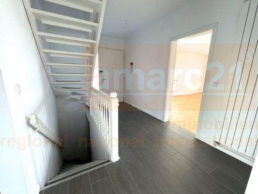 Blick auf die Treppe