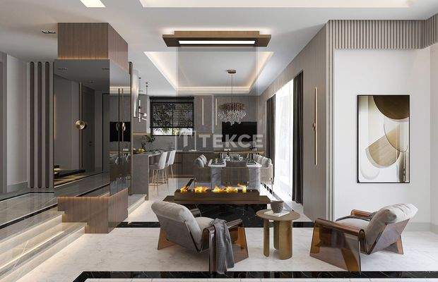 Detached Sea and City-View Homes in Alanya Bektaş