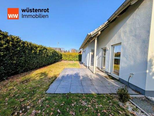 Blick auf die Terrasse