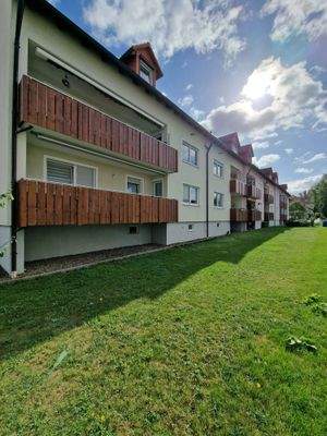 Nicht einsehbare Loggia