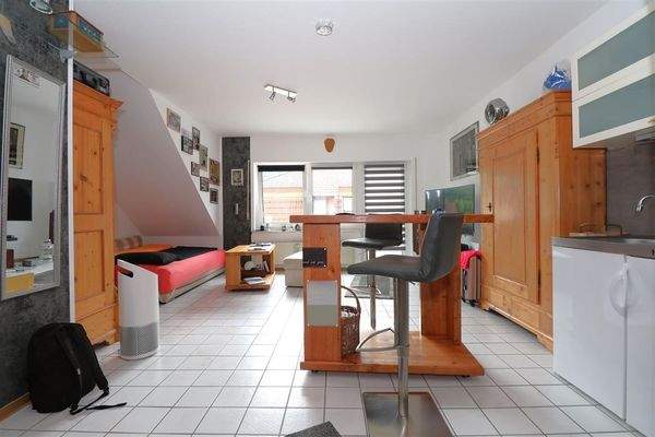 Wohn- und Schlafzimmer