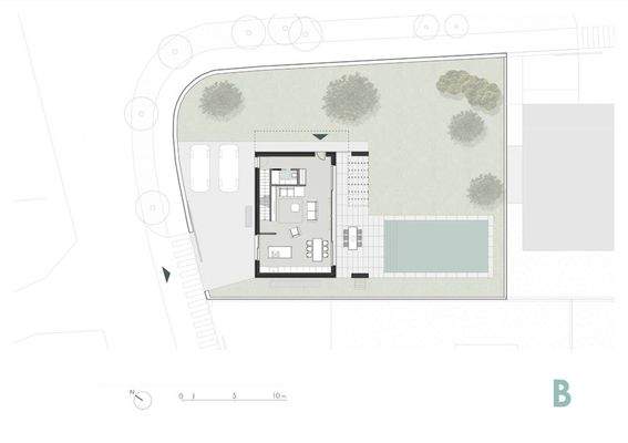 Lageplan Villa