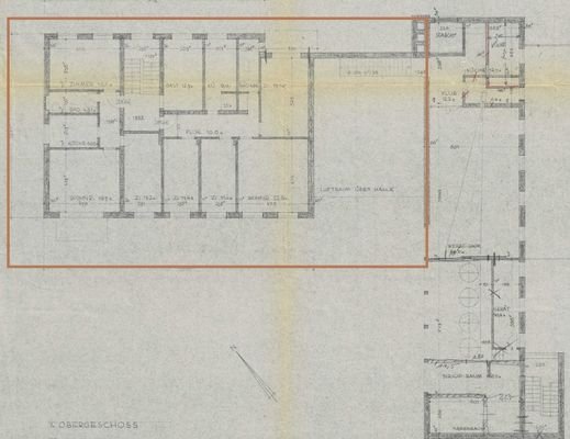 Grundriss OG Büro