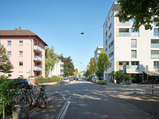 Blick von der Komturstraße